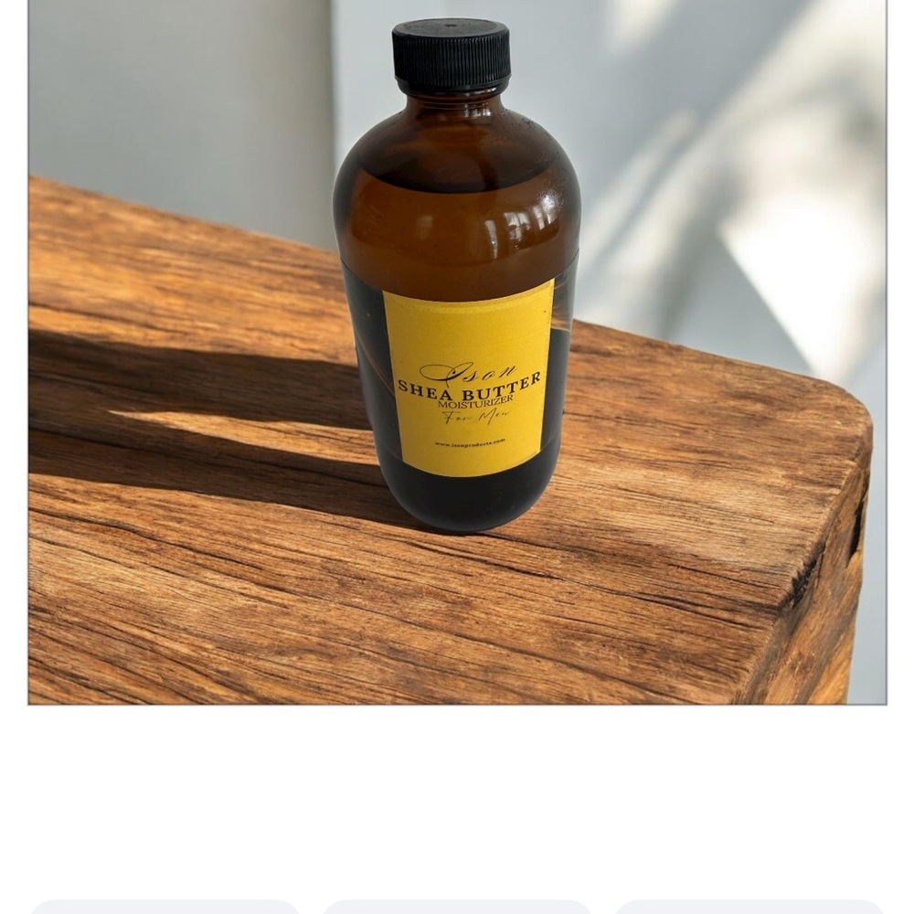 Shea Butter Moisturizer - Brown and Yellow